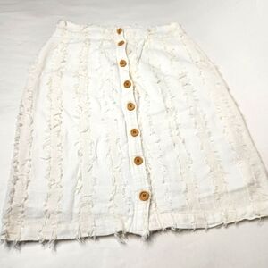 Movint Women's Size Small Linen Blend Skirt